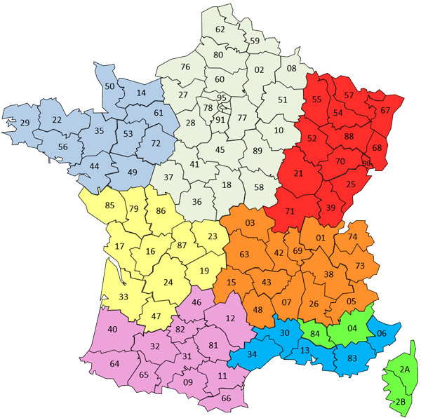 carte représentants
